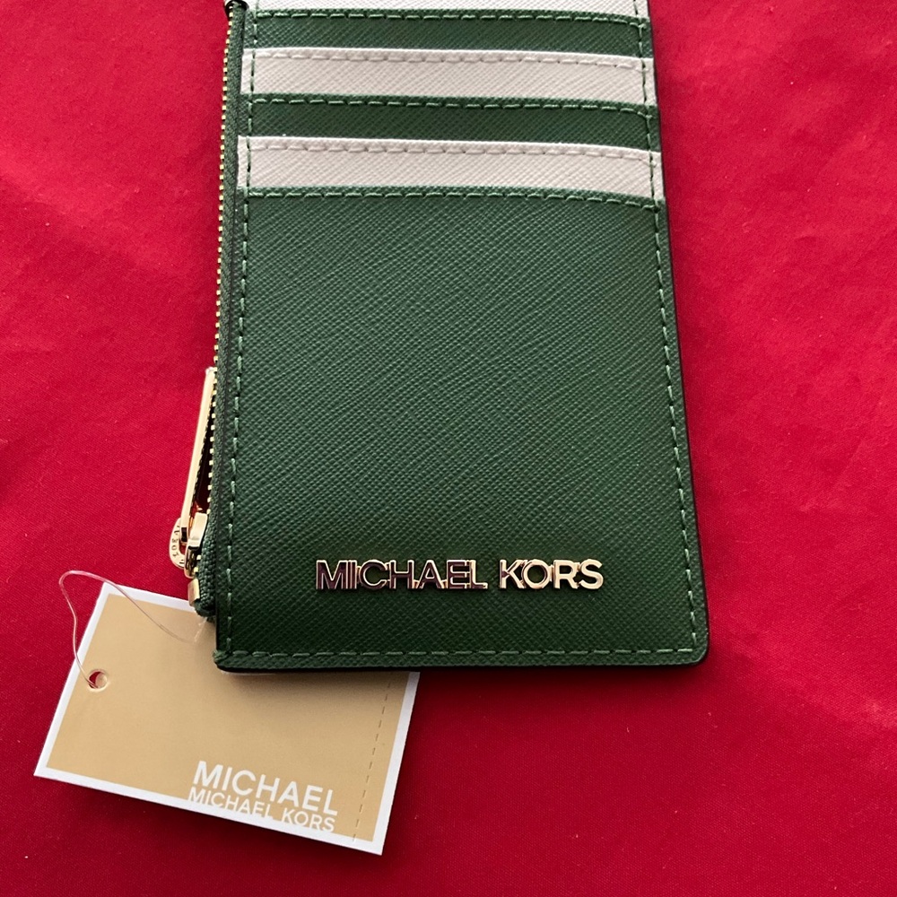 NWT Michael Kors Jet Set Card Case - Picture 15 of 16